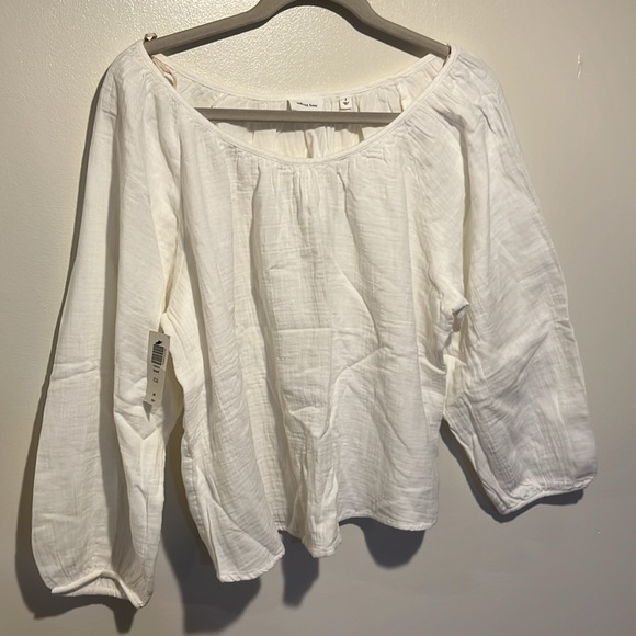 NWT White S Wilfred Free Sight Blouse - Picture 8 of 9